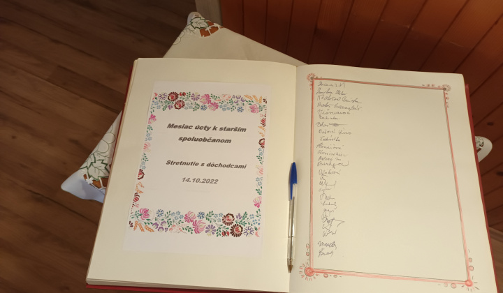 Stretnutie s dôchodcami 2022