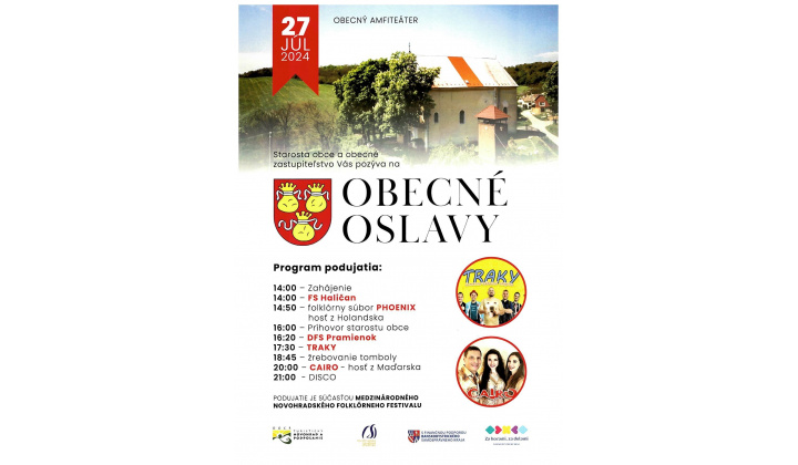 Obecné oslavy Veľké Zlievce  2024