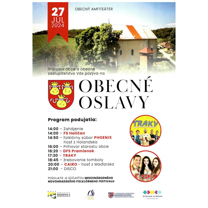 Obecné oslavy Veľké Zlievce  2024