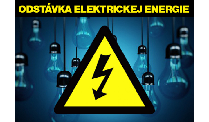 Odstávka el. energie od: 09.04.2025 08:00 do: 09.04.2025 16:00 bude prerušená distribúcia elektriny  